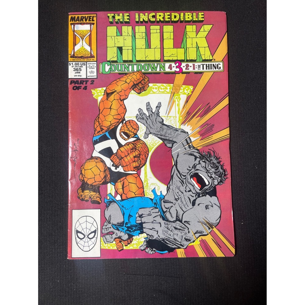 The Incredible Hulk 1991 Comic Book 398 Marvel Countdown Part 2 of‎ 4